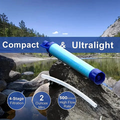 Outdoor Straw Water Purifier
