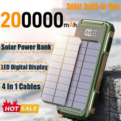 Solar Power Bank 4-in-1