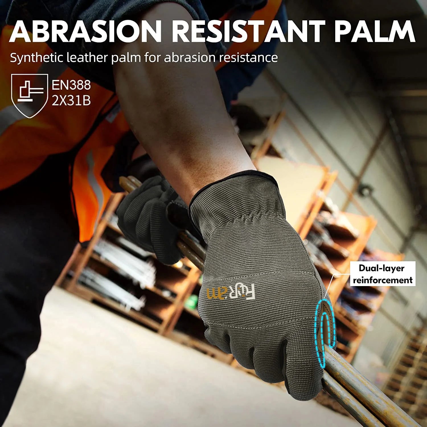 Breathable Multi-Purpose Work Gloves
