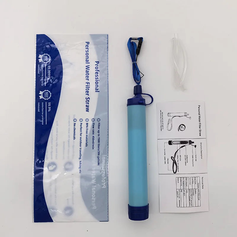 Outdoor Straw Water Purifier