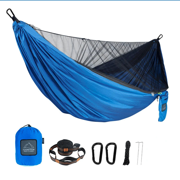 Portable Camping Hammock with Mosquito Net