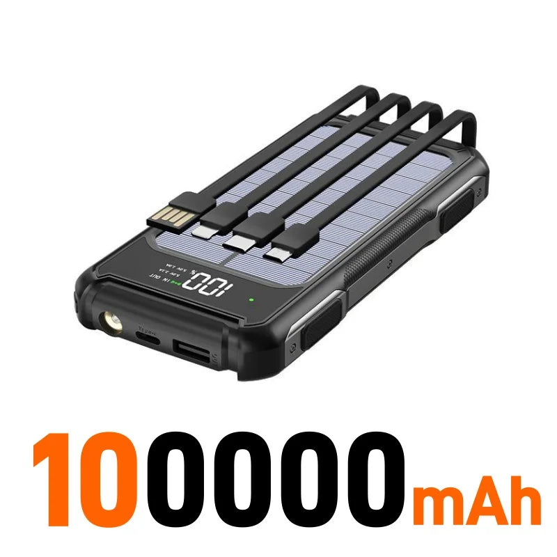 Solar Power Bank 4-in-1