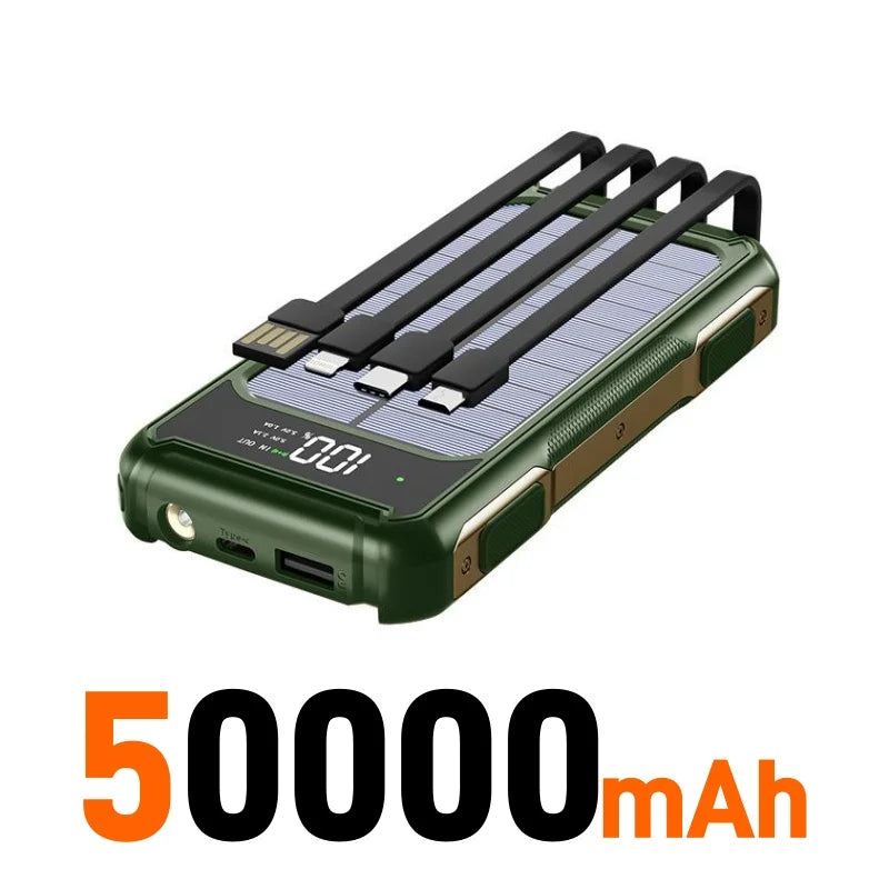 Solar Power Bank 4-in-1