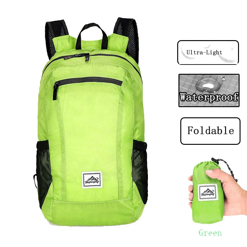 Lightweight Foldable Hiking Backpack