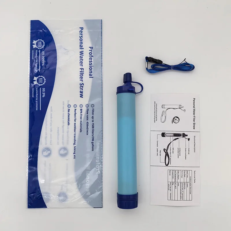 Outdoor Straw Water Purifier