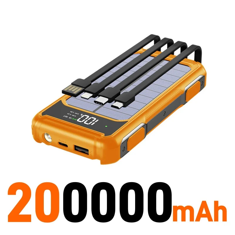 Solar Power Bank 4-in-1