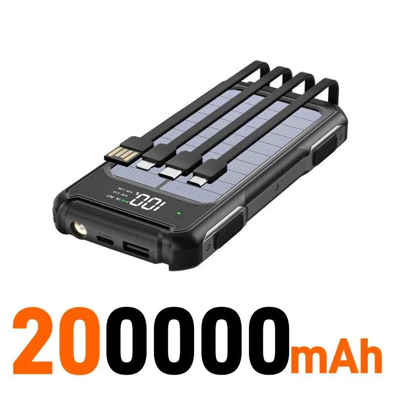 Solar Power Bank 4-in-1