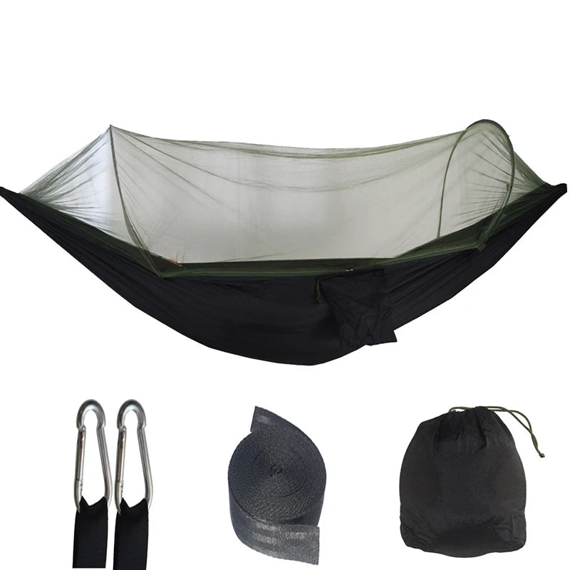 Lightweight Outdoor Camping Hammock with Mosquito Net