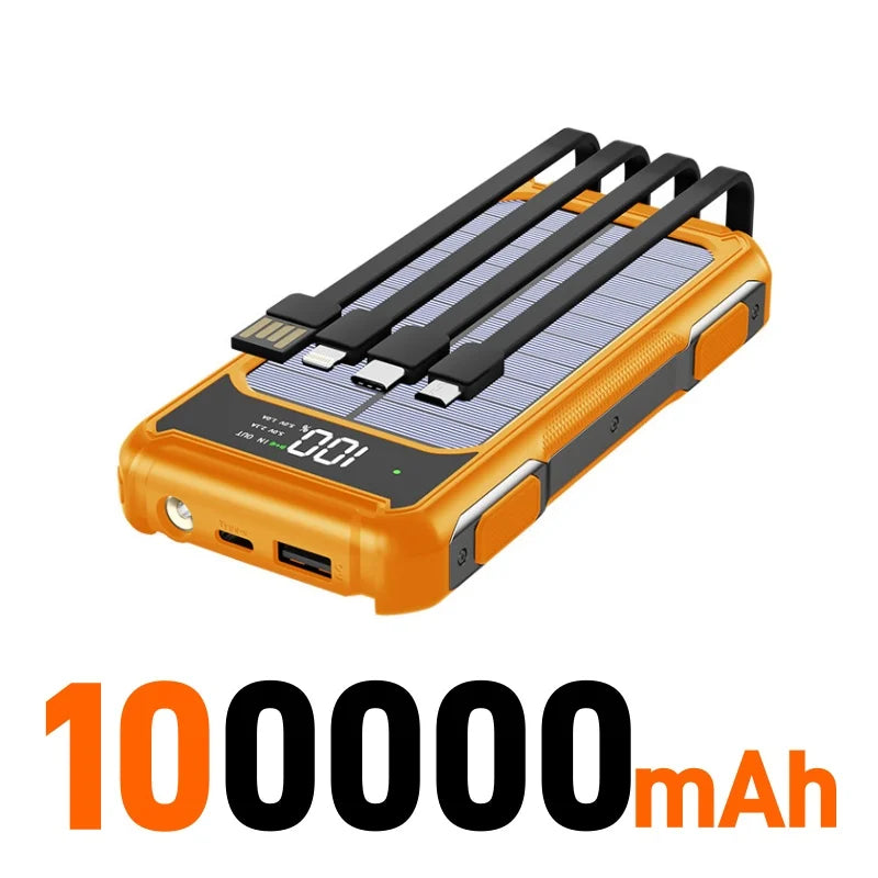 Solar Power Bank 4-in-1