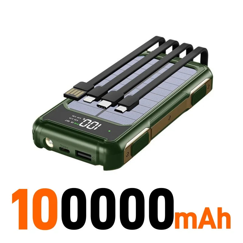 Solar Power Bank 4-in-1