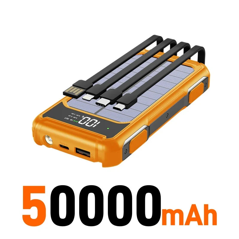 Solar Power Bank 4-in-1